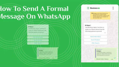 How To Send A Formal Message on WhatsApp